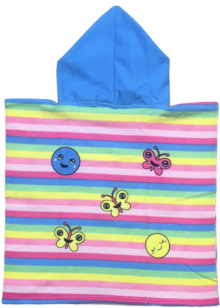 poncho toalla minnie mouse microfibra