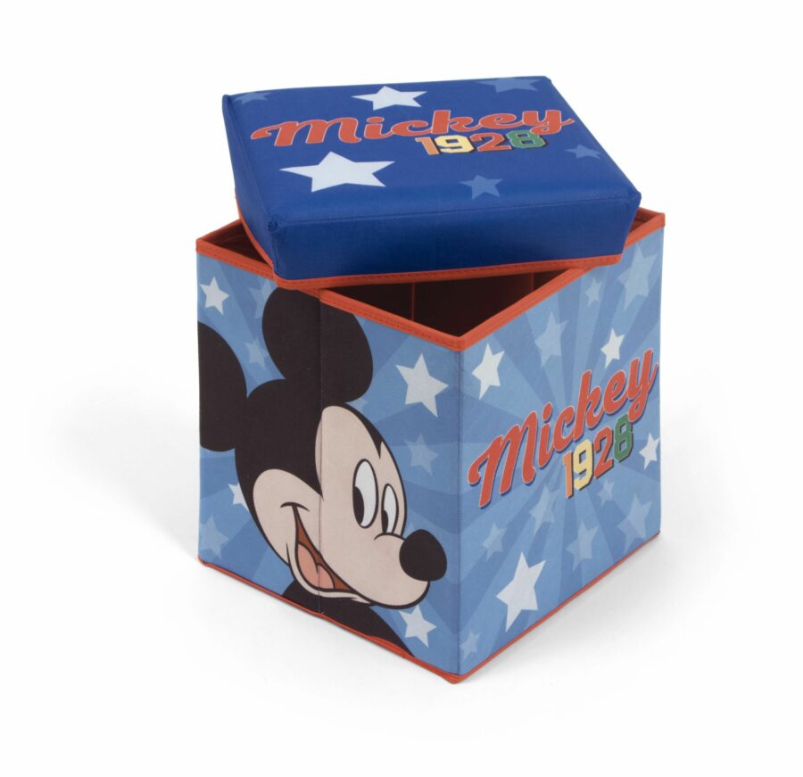 MICKEY MOUSE Taburete Recoge Todo: Organización, Diversión y Comodidad para los pequeños seguidores del querido Mickey. - Imagen 2