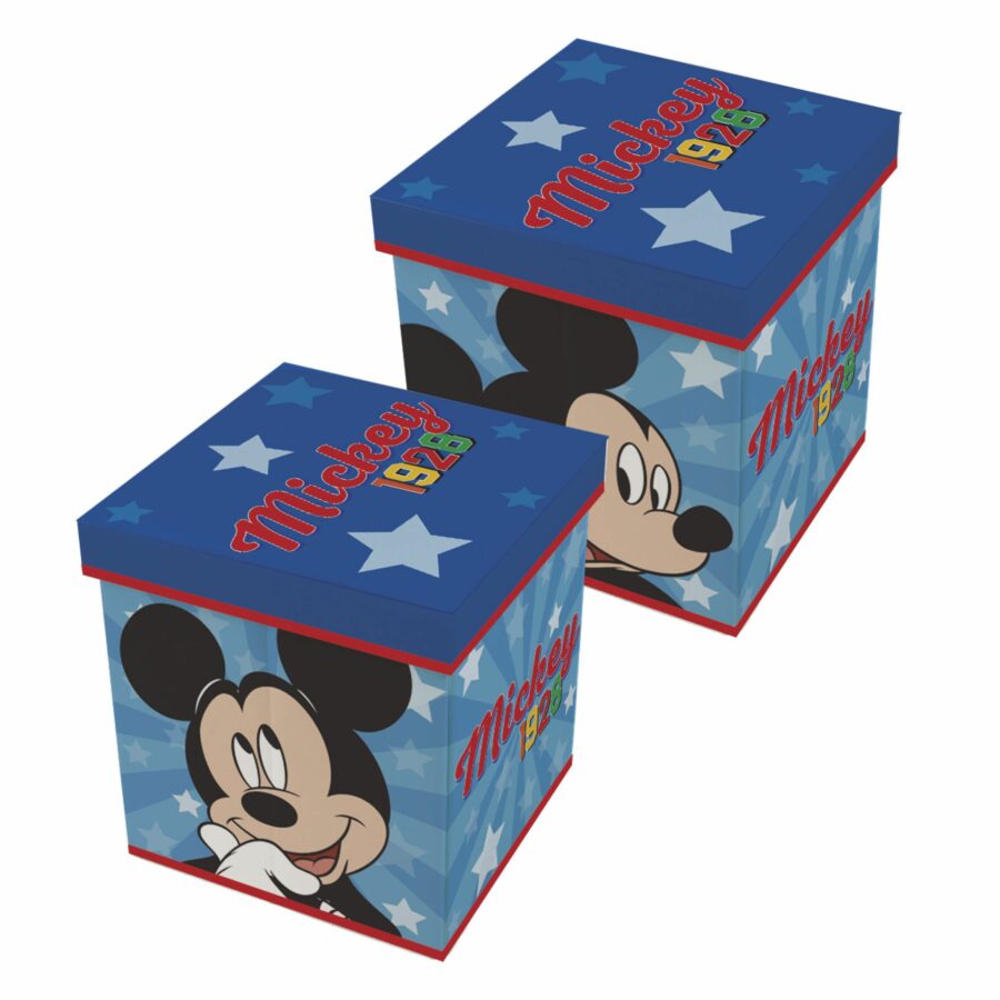 MICKEY MOUSE Taburete Recoge Todo: Organización, Diversión y Comodidad para los pequeños seguidores del querido Mickey. - Imagen 3