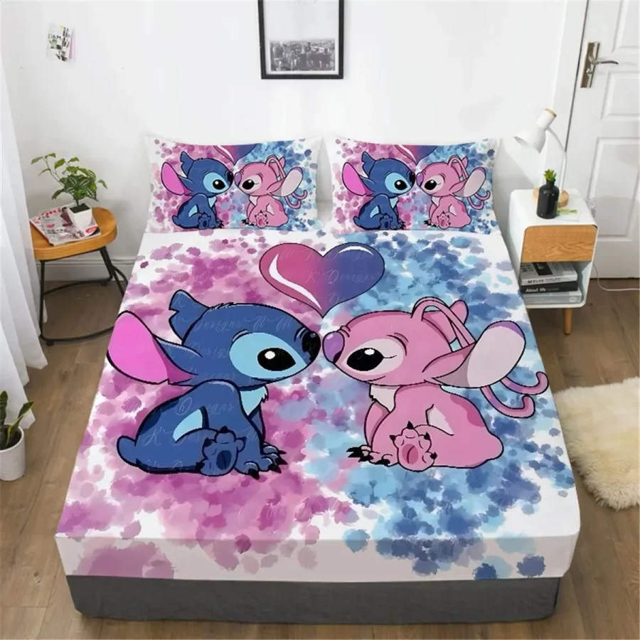 Sábana bajera Btitch, sábanas bonitas de dibujos animados de Anime, funda antipolvo para colchón 90, cama para niñas y niños, regalo de cumpleaños - AliExpress 15 - Imagen 2
