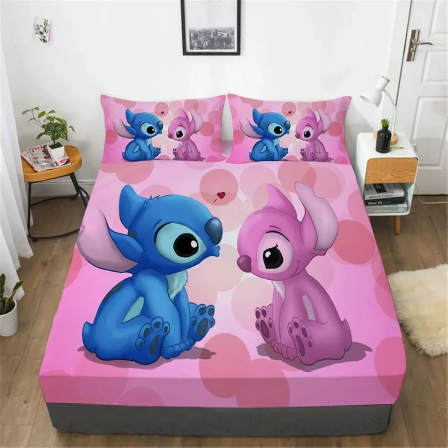 Sábana bajera Btitch, sábanas bonitas de dibujos animados de Anime, funda antipolvo para colchón 90, cama para niñas y niños, regalo de cumpleaños - AliExpress 15
