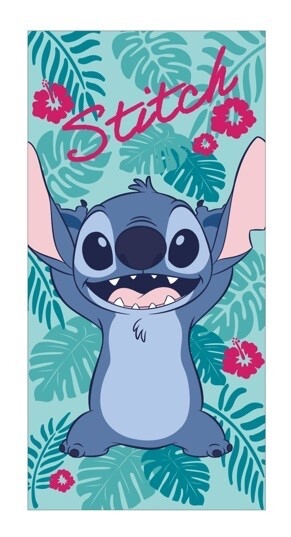 toalla de microfibra stitch disney