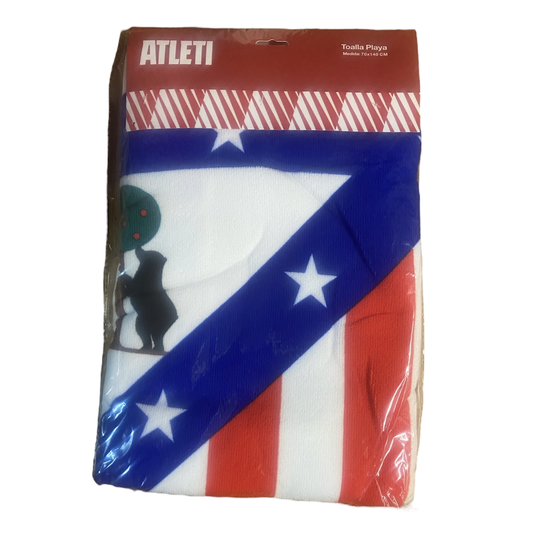 Toalla de Microfibra Atlético de Madrid 70x140 cm | Oficial - Imagen 2