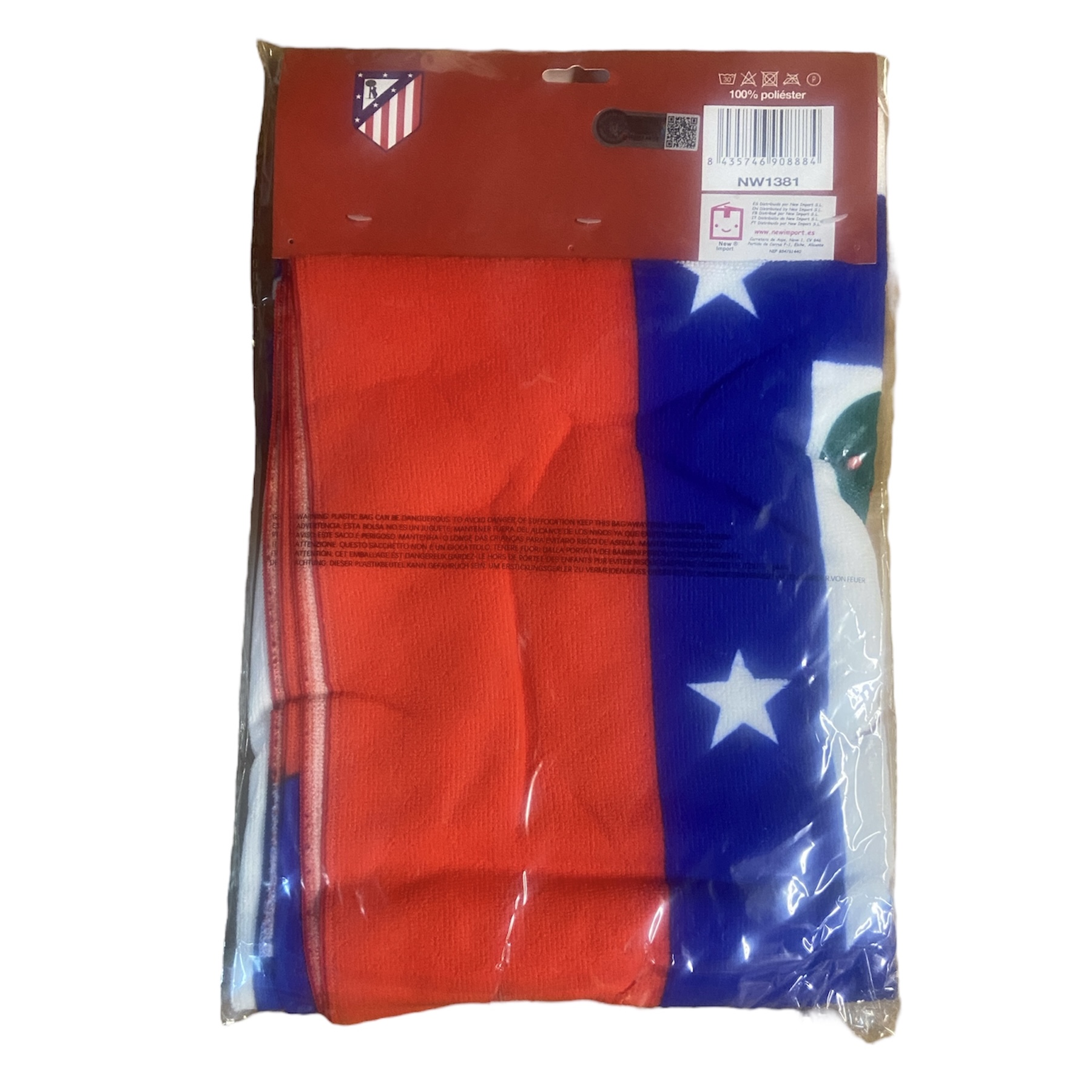 Toalla de Microfibra Atlético de Madrid 70x140 cm | Oficial - Imagen 3